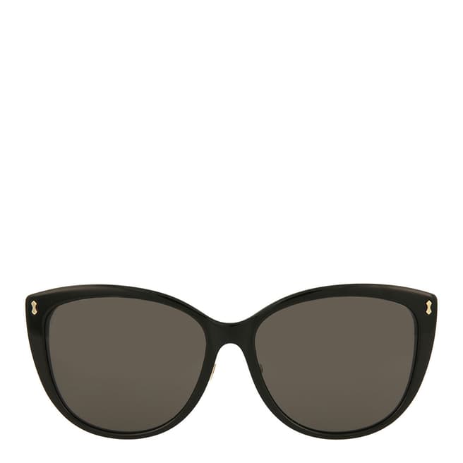 Gucci Womens Gucci Havana/Grey Sunglasses 58mm