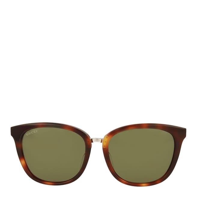 Gucci Women's Gucci Tortoise Sunglasses 56mm