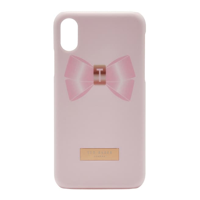 Ted Baker Baby Pink Alaya iPhone X Clip Case