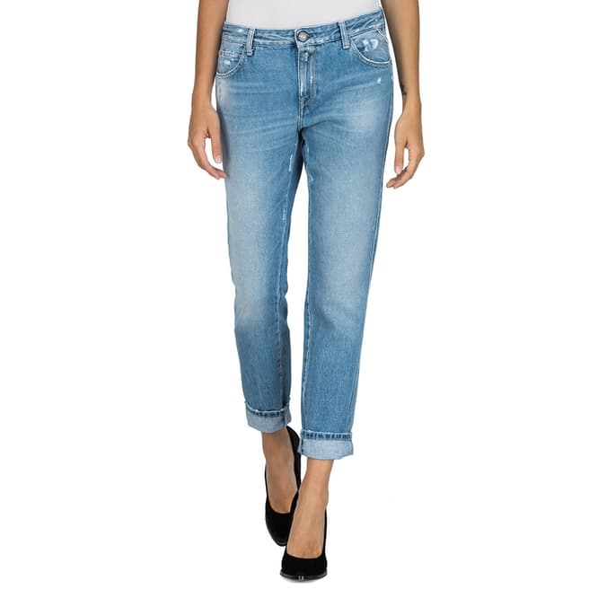 Replay Blue Katewin Boy Fit Jeans