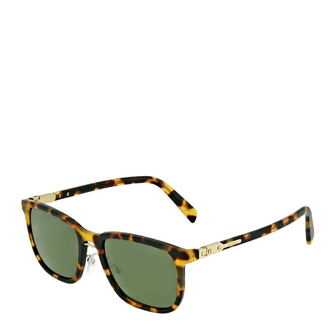Prada Men Sheves Grey Brown/Green Sunglasses 54mm