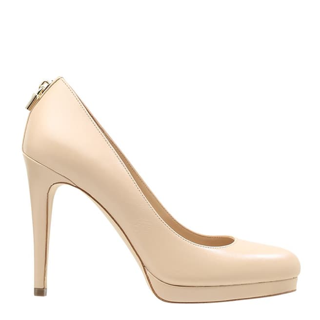 Michael Kors Oyster Leather Antionette Pumps