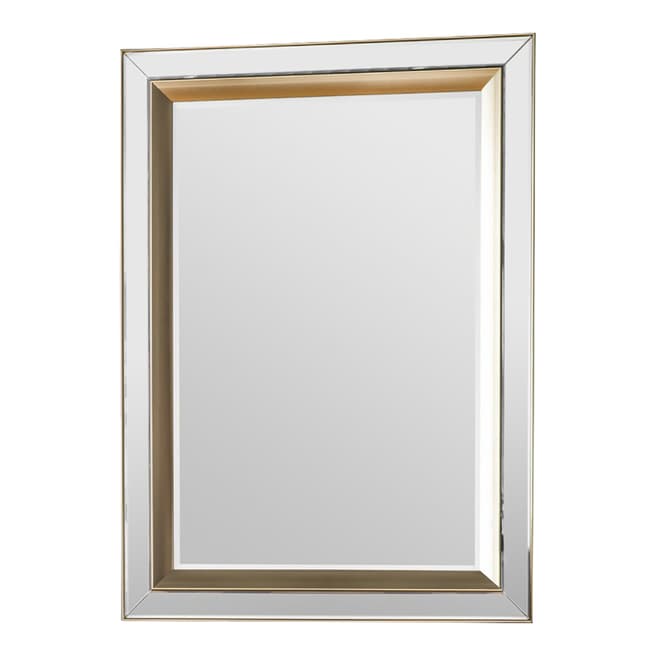 Gallery Living Gold Phantom Mirror Square 36x36cm