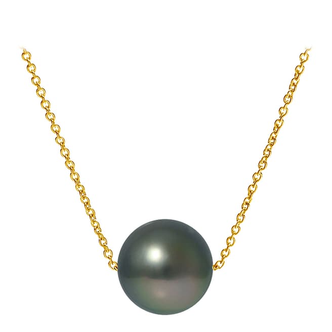 Ateliers Saint Germain Yellow Gold Tahitian Style Pearl Necklace