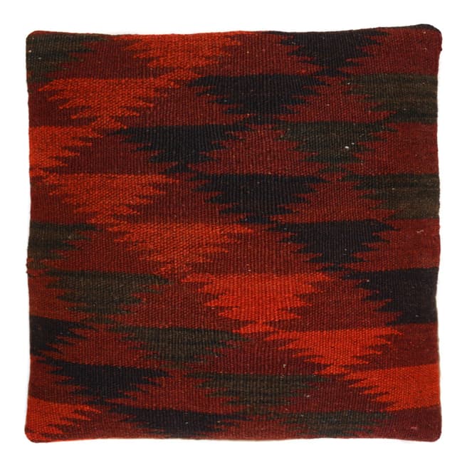 Koncept Kilim Multicoloured Rustic Kilim Cushion 40x40cm