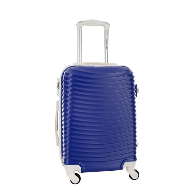 Bagstone Blue Honey 4 Wheeled Suitcase 60cm