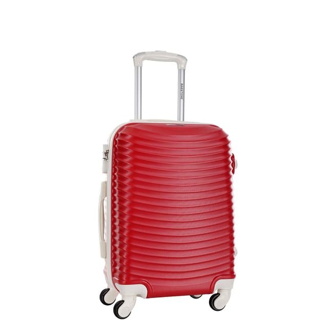 Bagstone Red Honey 4 Wheeled Suitcase 50cm