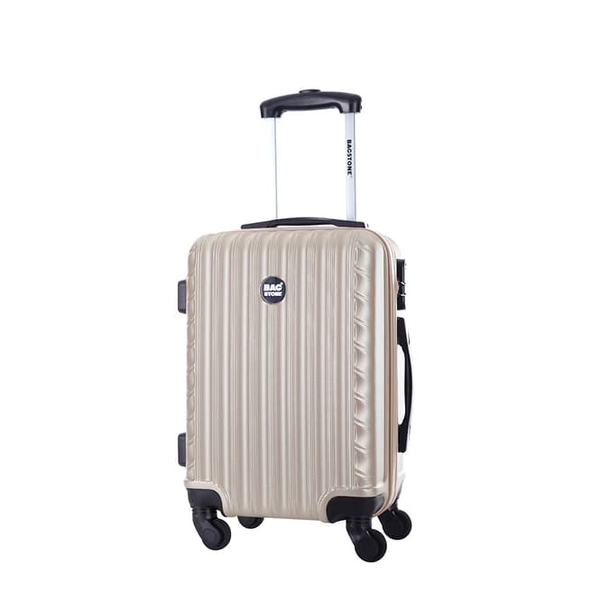 Bagstone Beige Sweety 4 Wheeled Suitcase 50cm