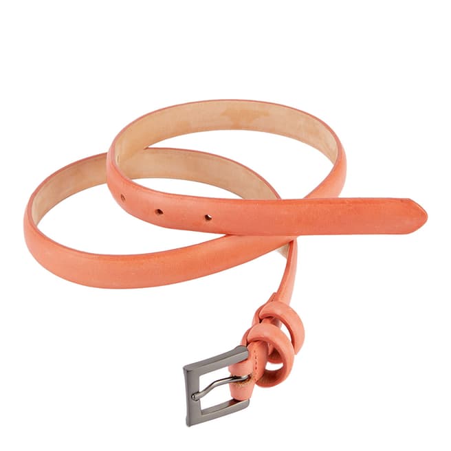 Pure Collection Coral Fancy Leather Belt