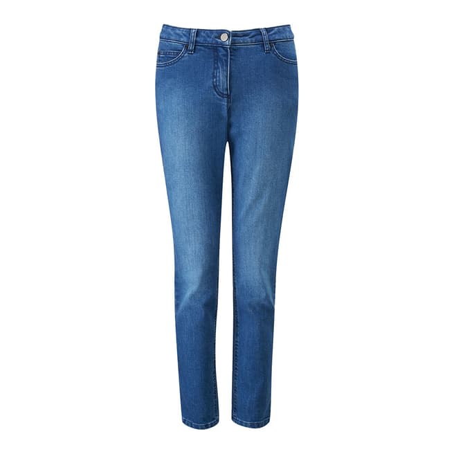 Pure Collection Mid Wash Cropped Jean