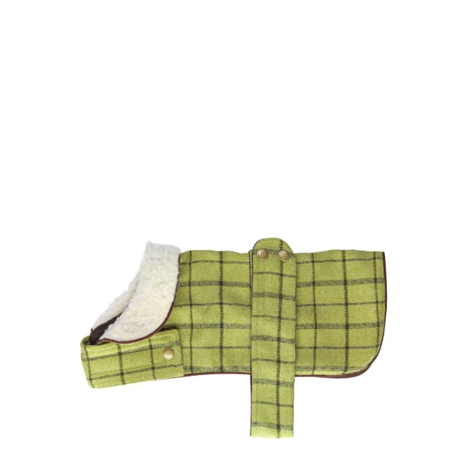 House Of Paws Green S Tweed Jacket 25-30cm