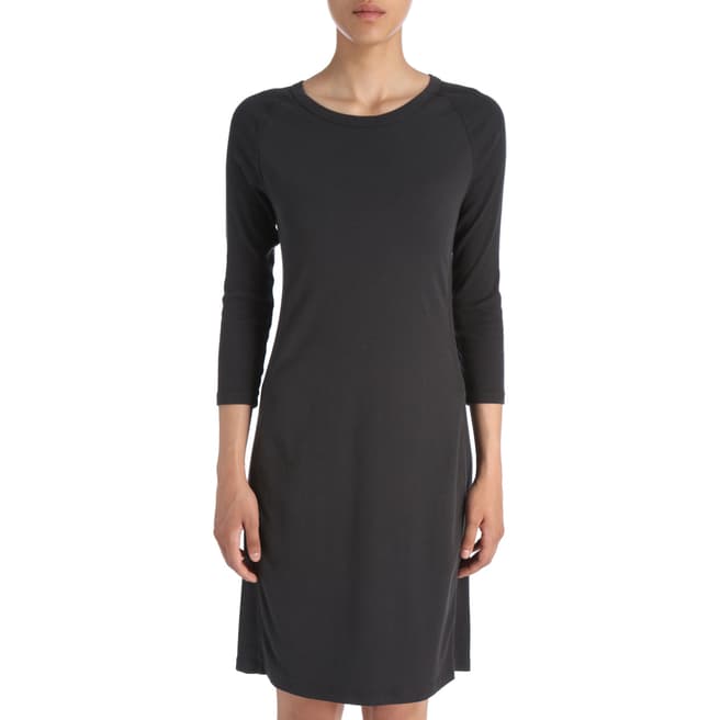 James Perse Abyss Cotton Panelled Dress