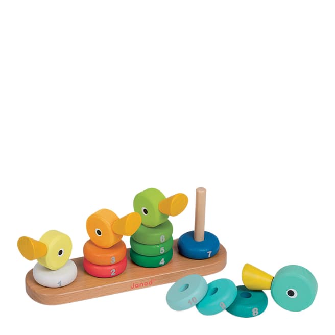 Janod Duck Family Stacker Toy