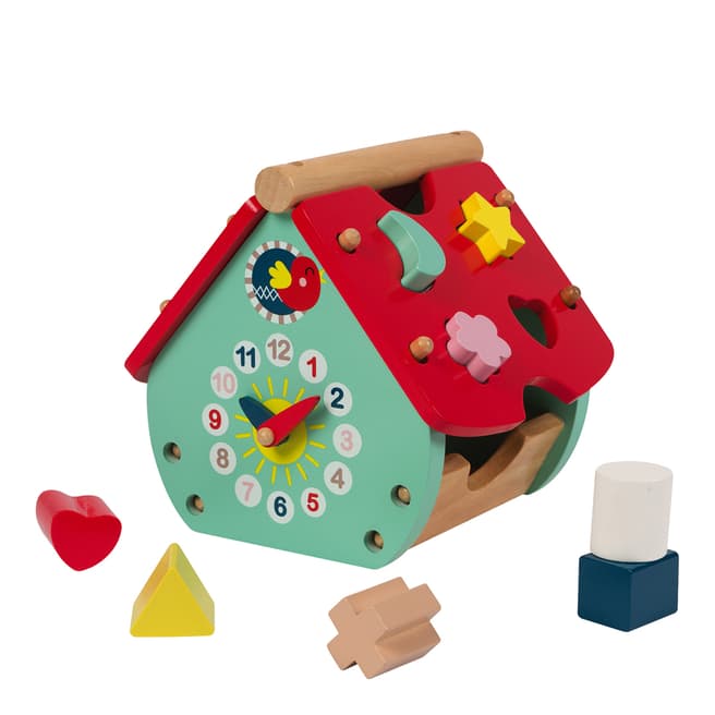 Janod Baby Forest House Shape Sorter