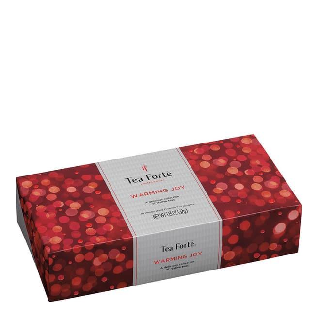 Tea Forte 10 Warming Joy Assortment Petite Box