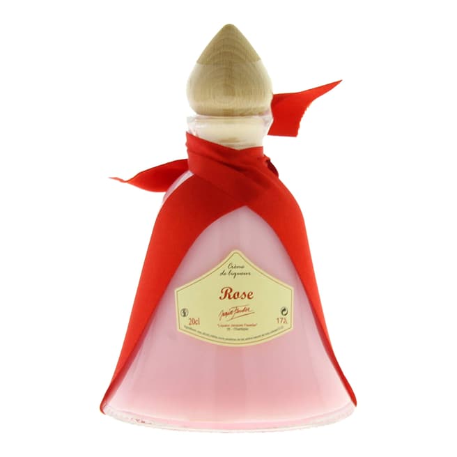 Fisselier Rose Cream Liqueur Bell, 20cl, 17% Volume