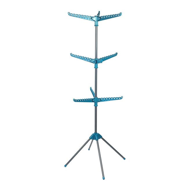 Beldray 9 Arm Clothes Airer Dryer, Turquoise
