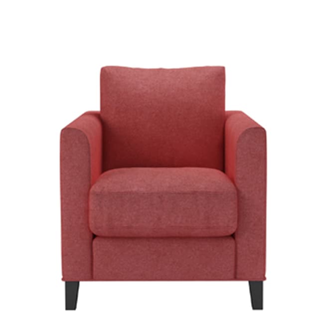 sofa.com Izzy Armchair in Flamingo Soft Wool