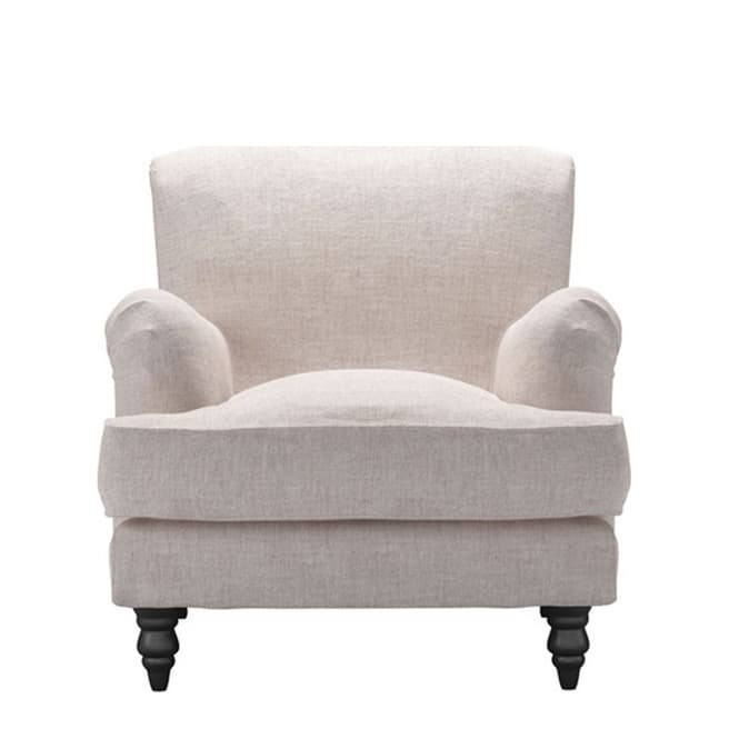 sofa.com Snowdrop Armchair in Chelsea Linen- Petal