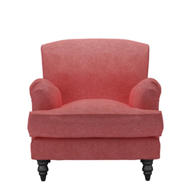 sofa.com Snowdrop Armchair in Flamingo Soft Wool