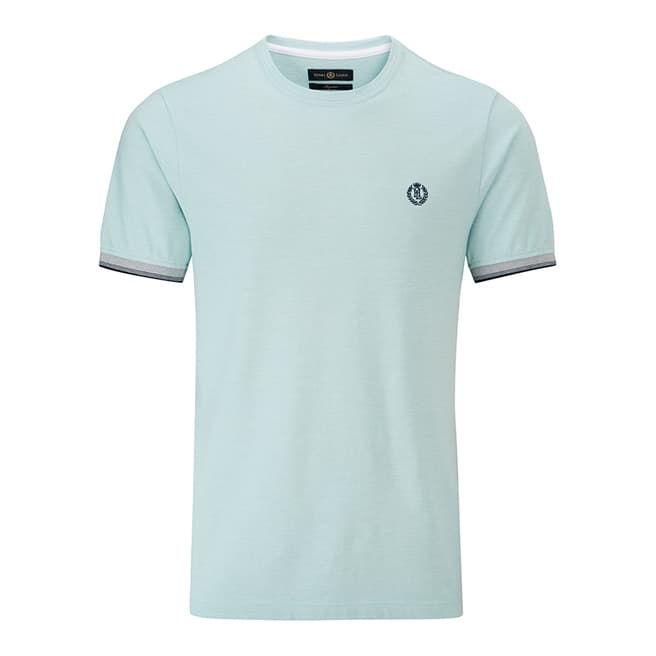 Henri Lloyd Turquoise Lackan Oxford Pique T-Shirt