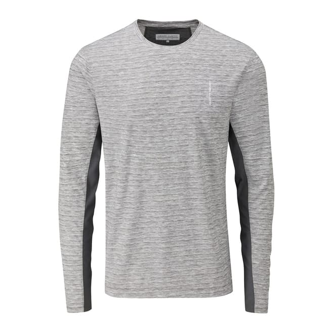 Henri Lloyd Grey Vantage Tech Long Sleeve T-Shirt