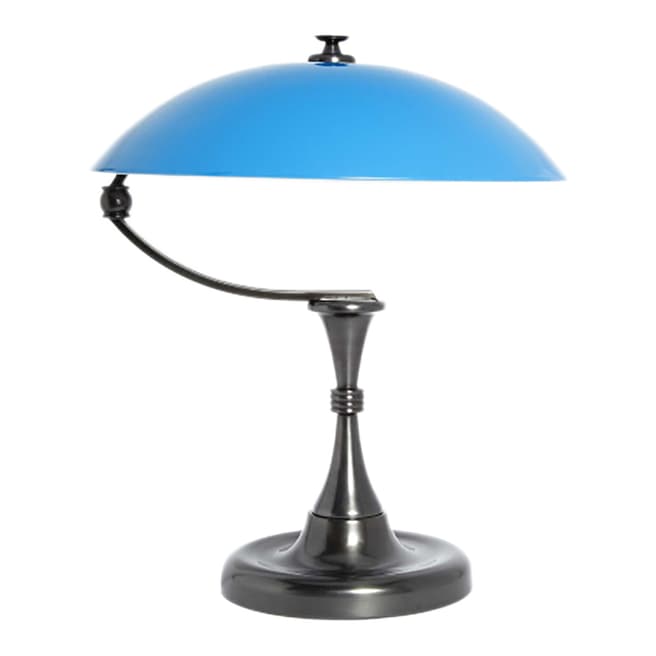 Soho Home Blue Bleecker Table Lamp