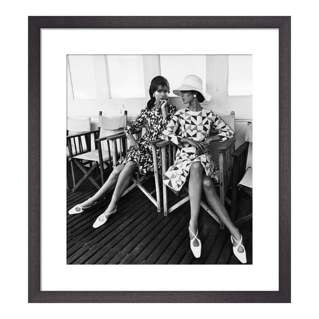 Vogue Vogue July 1966 30x30cm Framed Print