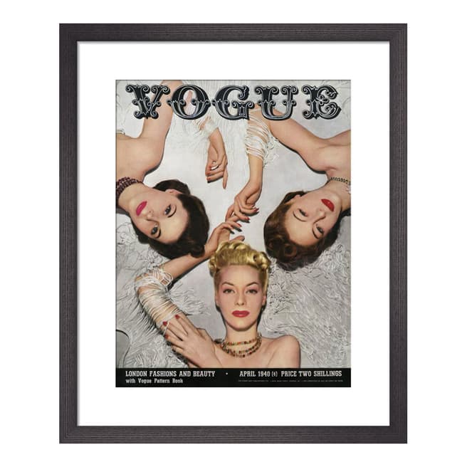 Vogue Vogue April 1940 28x36cm Framed Print