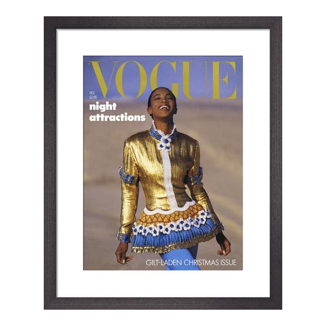 Vogue Vogue December 1987 28x36cm Framed Print