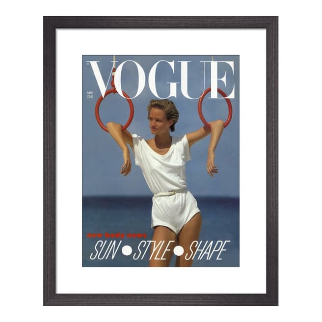 Vogue Vogue May 1983 28x36cm Framed Print