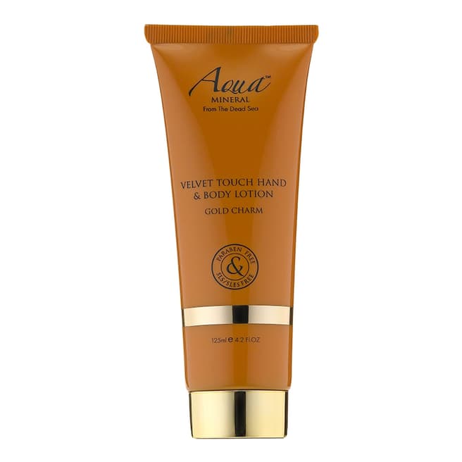 Aqua Mineral Velvet Touch Hand and Body Lotion Gold Charm- 125ml