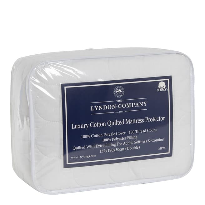 The Lyndon Company Luxury Cotton Single Mattress Protector