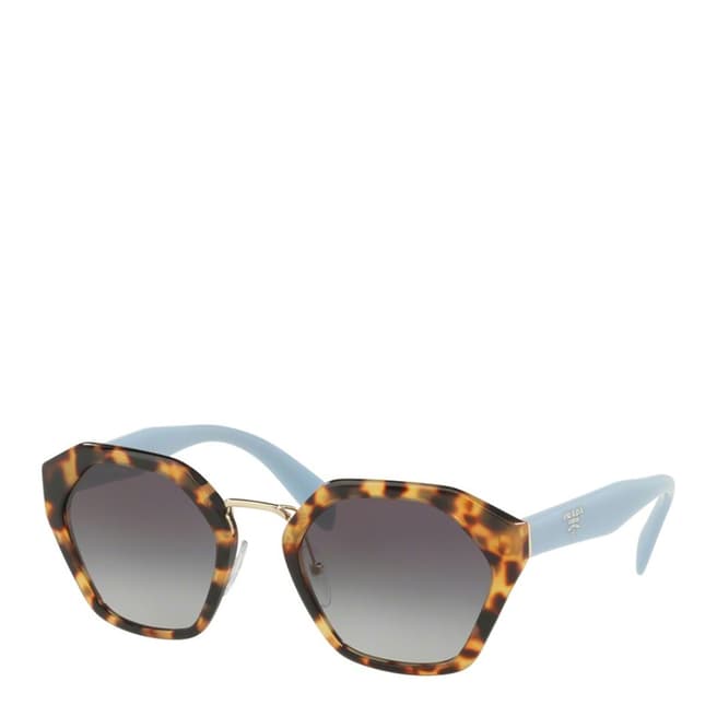 Prada Women's Grey/Blue Prada Sunglasses 55mm