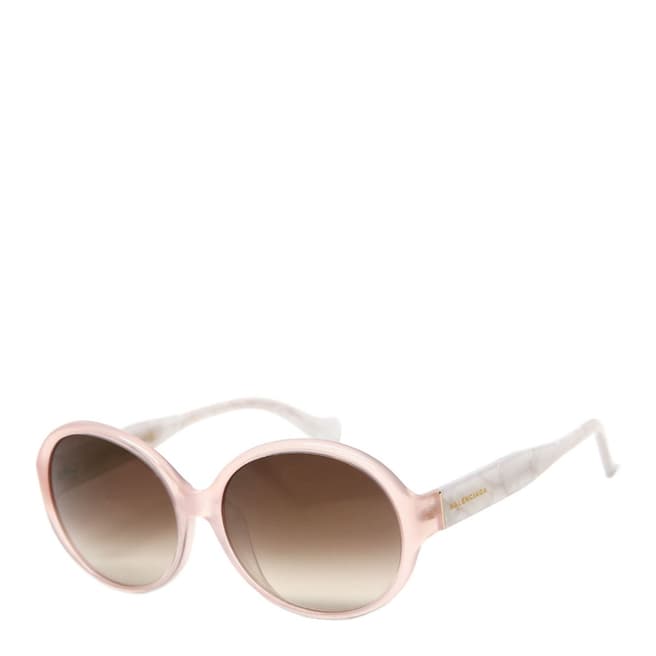 Balenciaga Women's Peach/Gold  Balenciaga Sunglasses