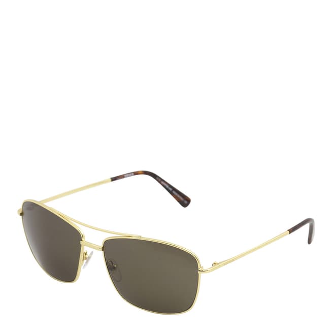Montblanc Men's Black/Gold Montblanc Sunglasses