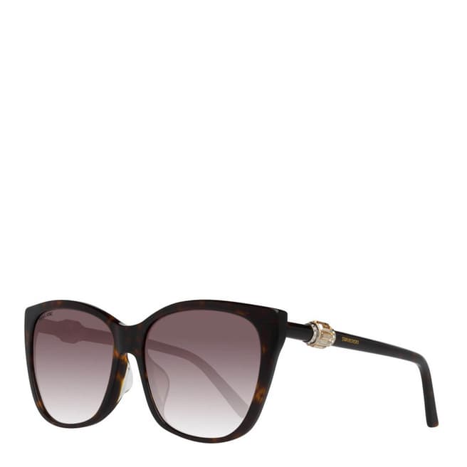 SWAROVSKI Dark Brown  Women's Swarovski Sunglasses