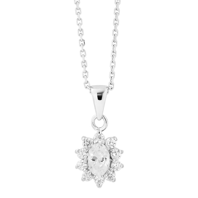 Wish List Silver Necklace With Pendant
