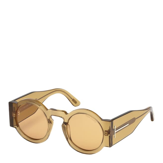 Tom Ford Women's Brown Crystal Tatiana Sunglasses 47mm