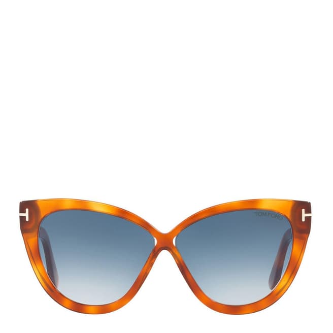 Tom Ford Women's Blonde Havana Arabella Sunglasses 59mm