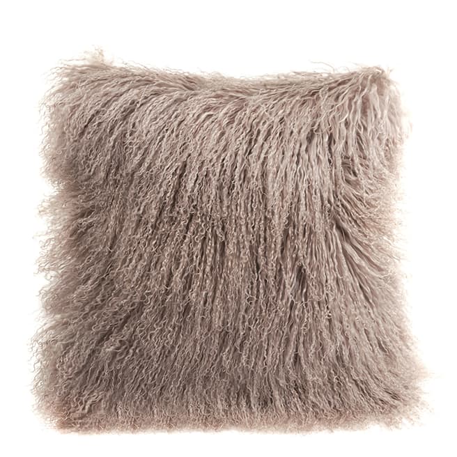 AUSKIN Birch Long wool Sheepskin Cushion 35x35cm
