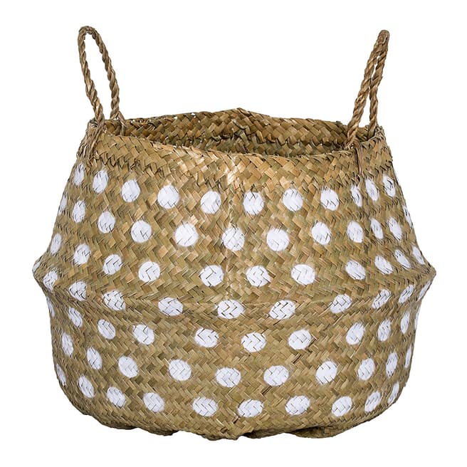 Bloomingville Natural Seagrass Basket 