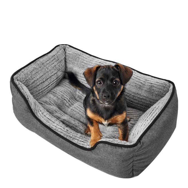 HUNTER Pet UK Anthracite/Grey Neapel Dog Sofa 60x80 cm
