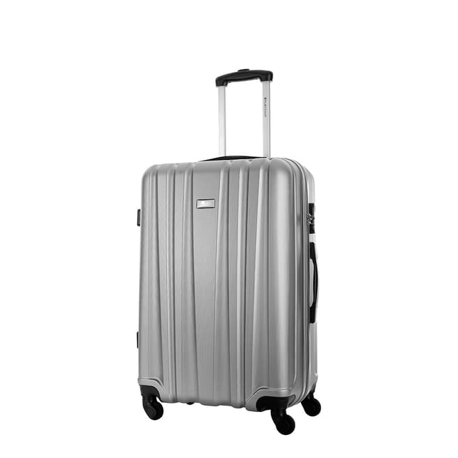 Platinium Brown Akina Wheeled Suitcases Small