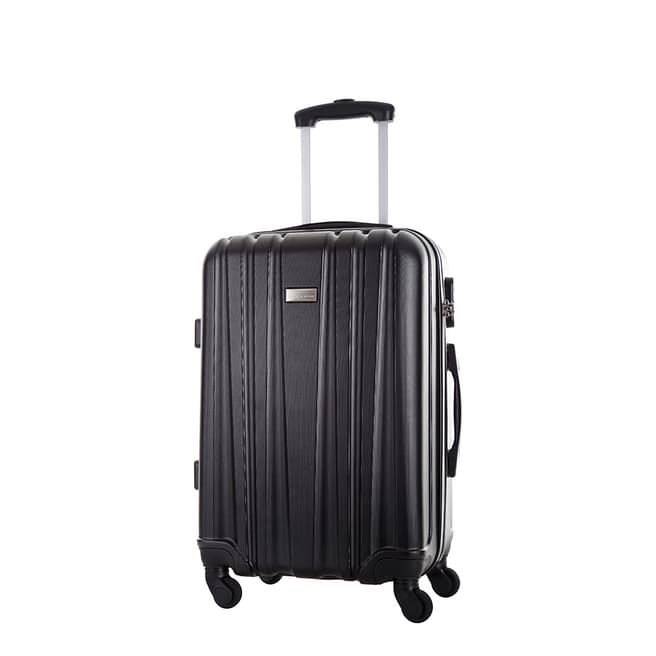 Platinium Black Akina Wheeled Suitcases Small