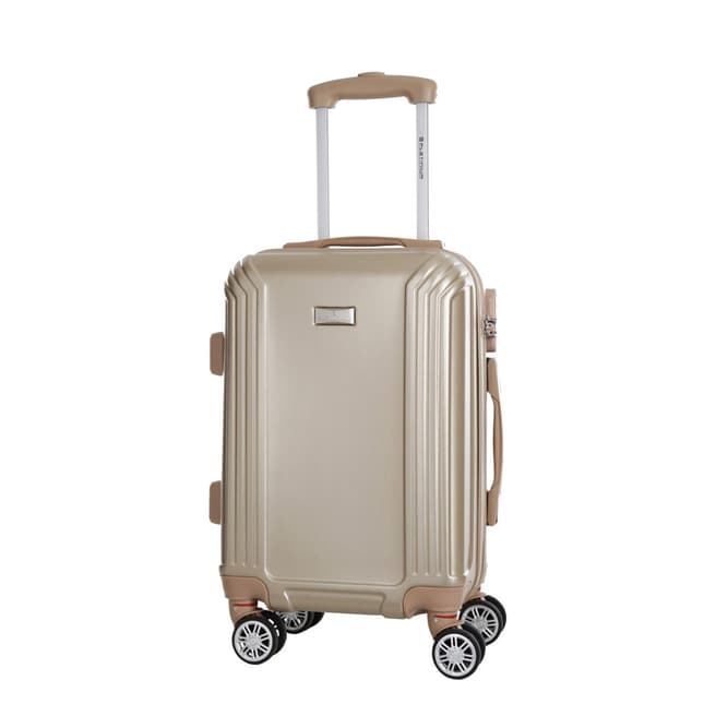Platinium Beige Kirwee 8 Wheel Suitcase 56cm