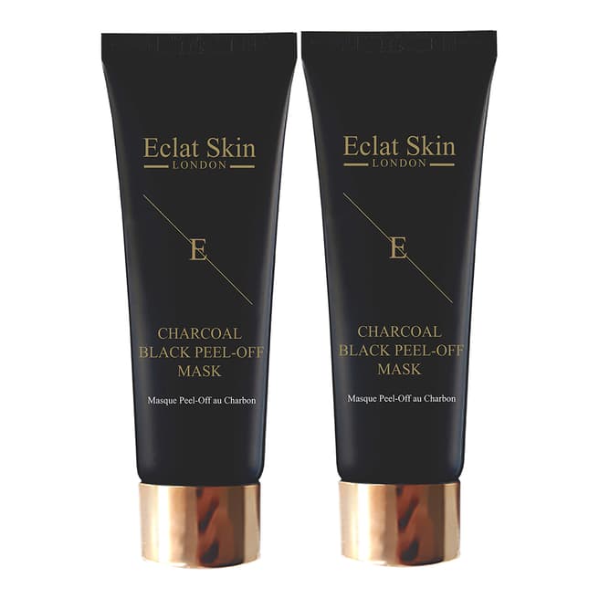 Eclat Skin London Purifying Black Peel-Off Mask 24k Gold X 2