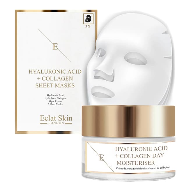 Eclat Skin London Hyaluronic Acid + Collagen Mini Facial Set