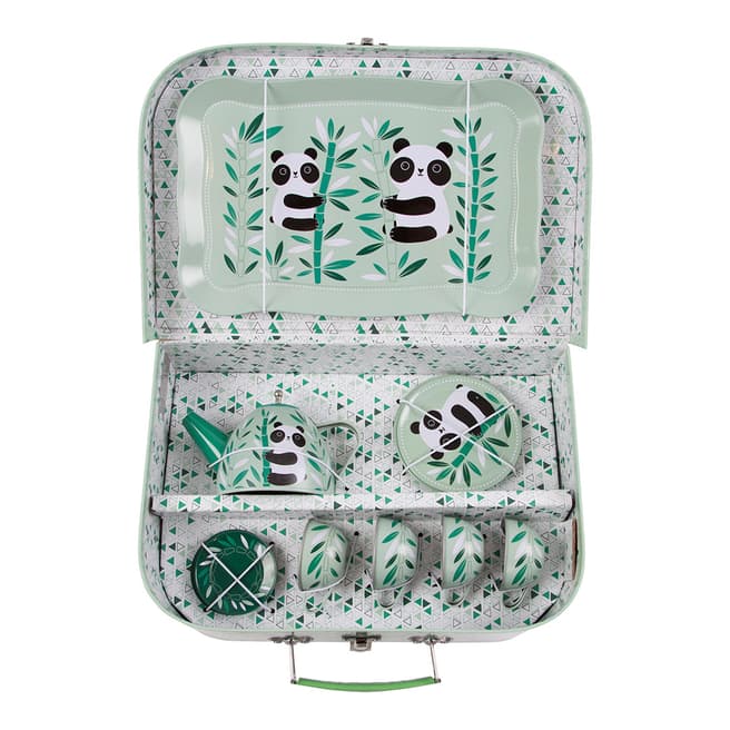 Sass & Belle Aiko Panda Picnic Box Tea Set