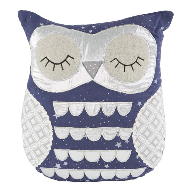 Sass & Belle Lucas Sleepy Owl Cushion With Inner